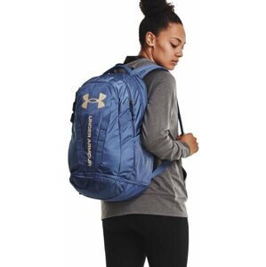 Under Armour Hustle 5.0 Backpack Mineral Blue/Mineral Blue/Metallic Faded Gold