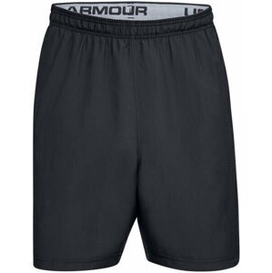 Under Armour Woven Wordmark Mens Shorts Black/Zinc Gray XL