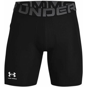 Under Armour Men's HeatGear Armour Compression Shorts Black/Pitch Gray XL Běžecká spodní prádlo