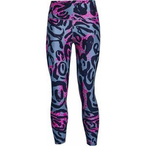 Under Armour HG Armour Print 7/8 Womens Leggings Mineral Blue/Midnight Navy M