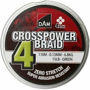 DAM Crosspower 4-Braid 150m 0.10mm