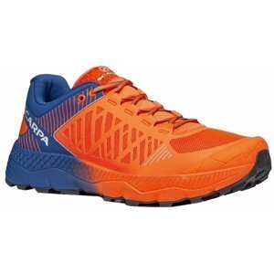 Scarpa Spin Ultra Orange Fluo/Galaxy Blue 47 Pánské outdoorové boty