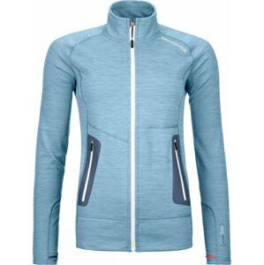 Ortovox Fleece Light W Light Blue Blend Outdorová bunda