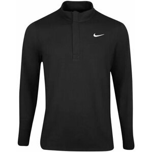 Nike Dri-Fit Victory 1/2 Zip Mens Sweater Black/Black/White L