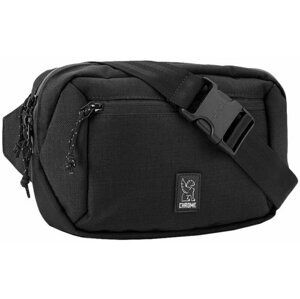 Chrome Ziptop Waistpack Black Ledvinka