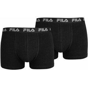 Fila Boxer 2-Pack Man Black/Black L