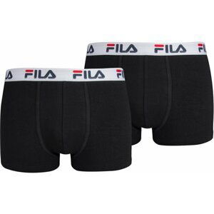 Fila Boxer 2-Pack Man Black/White XL