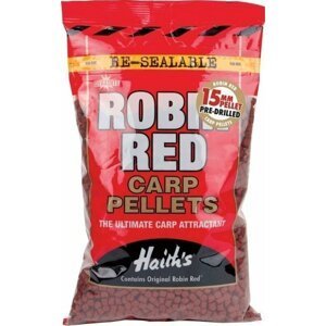 Dynamite Baits Pellets Pre-Drilled 900 g 8 mm Robin Red Pelety