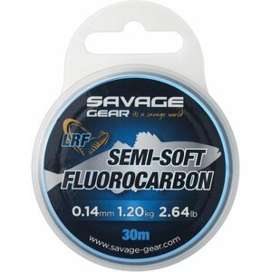 Savage Gear Semi-Soft Fluorocarbon LRF 30m 0.14mm 1.2kg 2.64lb Clear