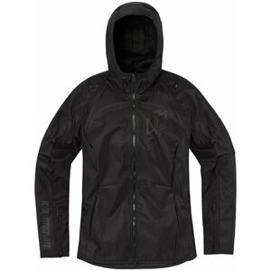 ICON - Motorcycle Gear Airform™ Womens Jacket Black S Textilní bunda