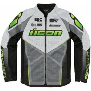 ICON - Motorcycle Gear Hooligan Ultrabolt™ Jacket Hi-Viz S Textilní bunda
