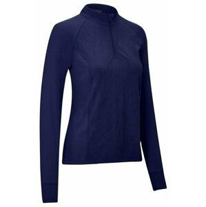 Callaway Jacquard Floral 1/4 Zip Womens Sweater Peacoat XL