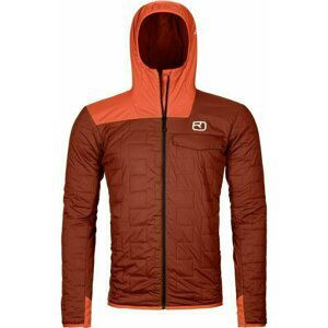 Ortovox Swisswool Piz Badus M Clay Orange XL Outdorová bunda