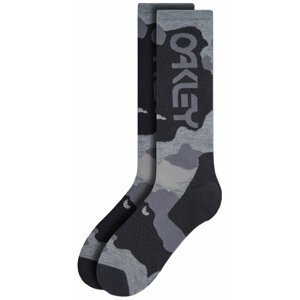 Oakley Ponožky Pro Camo Camo Grey 43-46
