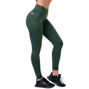 Nebbia Classic Hero High-Waist Leggings Dark Green L Fitness kalhoty