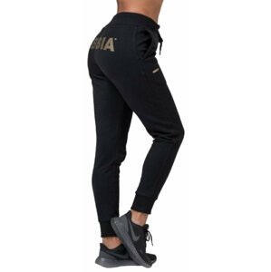 Nebbia Gold Classic Sweatpants Black XS Fitness kalhoty