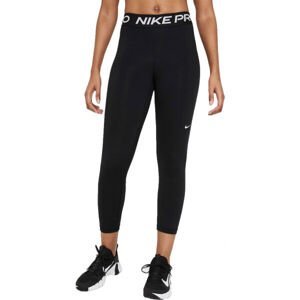 Nike 365 TIGHT CROP Dámské legíny, černá, veľkosť L