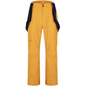 Loap LAWO Pánské lyžařské kalhoty, žlutá, veľkosť XL