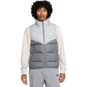 Nike STORM-FIT WINDRUNNER Pánská vesta, šedá, veľkosť M