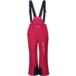 ALPINE PRO HYBRO Dětské kalhoty, růžová, veľkosť 116-122