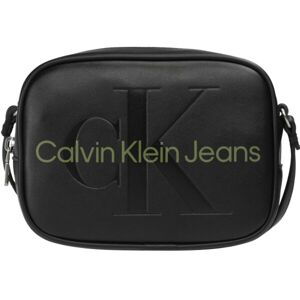 Calvin Klein SCULPTED CAMERA BAG18 MONO Dámská kabelka, černá, veľkosť UNI