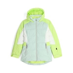Spyder ZADIE Dívćí lyžařská bunda, světle zelená, velikost