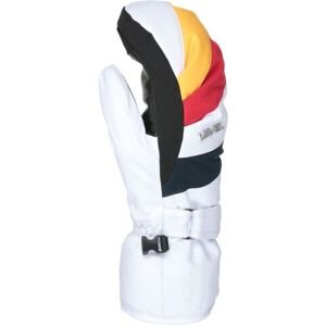 Level ULTRALITE Dámské lyžařské rukavice, bílá, veľkosť S/M