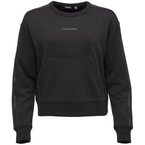 Calvin Klein PW - Pullover Cropped Dámská mikina, černá, veľkosť XL
