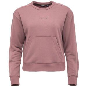 Calvin Klein PW - Pullover Cropped Dámská mikina, růžová, veľkosť L