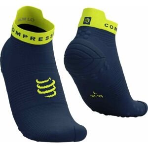 Compressport PRO RACING SOCKS V4.0 RUN Běžecké ponožky, tmavě modrá, veľkosť T2