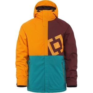 Horsefeathers TURNER Pánská lyžařská/snowboardová bunda, oranžová, veľkosť S