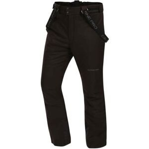 ALPINE PRO WESAQ Pánské kalhoty, černá, velikost