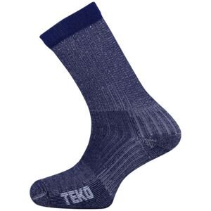 TEKO ECO HIKE 2.0 Outdoorové ponožky, tmavě modrá, veľkosť 42-45