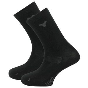 TEKO ECO BASELINER 1.0 Outdoorové ponožky, černá, veľkosť 34-37