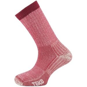 TEKO ECO HIKE 2.0 Outdoorové ponožky, červená, veľkosť 34-37