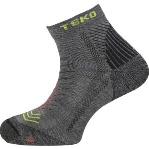 TEKO ECO RUN ENDURO 2.0 Běžecké ponožky, tmavě šedá, veľkosť 46-49