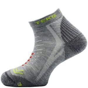 TEKO ECO RUN ENDURO 2.0 Běžecké ponožky, šedá, velikost