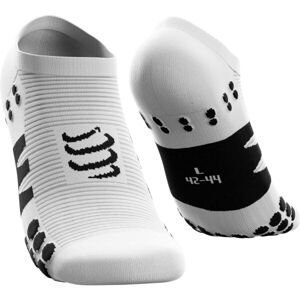 Compressport NO SHOW SOCKS Kotníkové sportovní ponožky, bílá, veľkosť T1