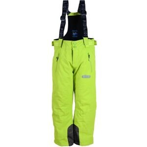 Pidilidi ZIMNÍ LYŽAŘSKÉ KALHOTY Chlapecké lyžařské kalhoty, reflexní neon, veľkosť 152