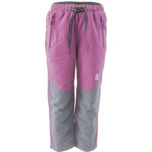 Pidilidi OUTDOOROVÉ KALHOTY Chlapecké outdoorové kalhoty, růžová, veľkosť 116