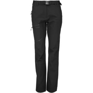 Willard PIRATA Dámské kalhoty z tenkého softshellu, černá, velikost