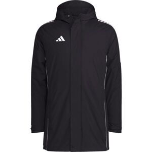 adidas TIRO 24 STADIUM PARKA Pánská fotbalová parka, černá, velikost