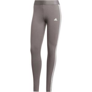 adidas 3-STRIPES LEGGINGS Dámské legíny, hnědá, velikost