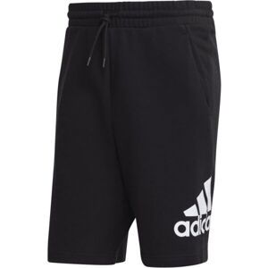 adidas ESSENTIALS BIG LOGO FRENCH TERRY SHORTS Pánské kraťasy, černá, velikost