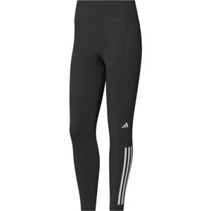 adidas DAILYRUN 3-STRIPES 7/8 LEGGINGS Dámské legíny, černá, veľkosť XXL