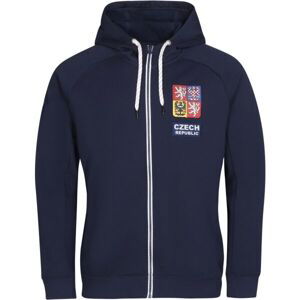 Střída CZECH HOODY Pánská mikina, tmavě modrá, velikost