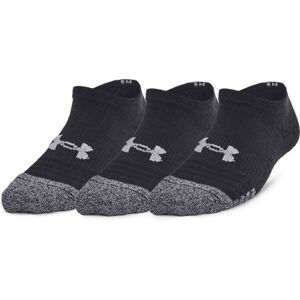 Under Armour HEATGEAR 3PK NO SHOW Dětské ponožky, černá, veľkosť md