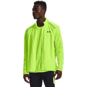 Under Armour STORM RUN Pánská bunda, reflexní neon, veľkosť sm