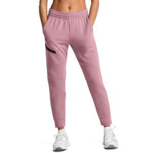 Under Armour UNSTOPPABLE JOGGERS Dámské tepláky, růžová, velikost