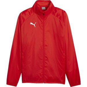 Puma TEAMGOAL ALL WEATHER JACKET Pánská sportovní bunda, červená, velikost
